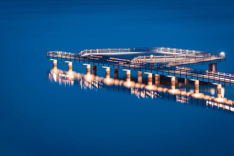 Abend am Geiseltalsee von Martin Wasilewski