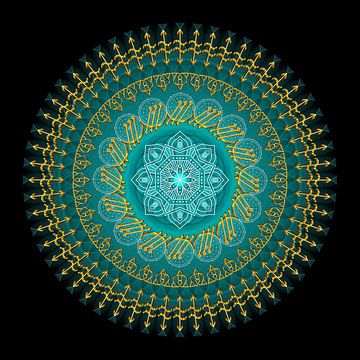 Mandala de cristal-HANAR-ELISES-AKRASYS-Lumière de Nyoon sur SHANA-Lichtpionier