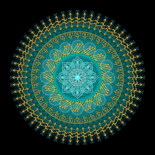 Kristal Mandala-HANAR-ELISES-AKRASYS-Nyonisch Licht