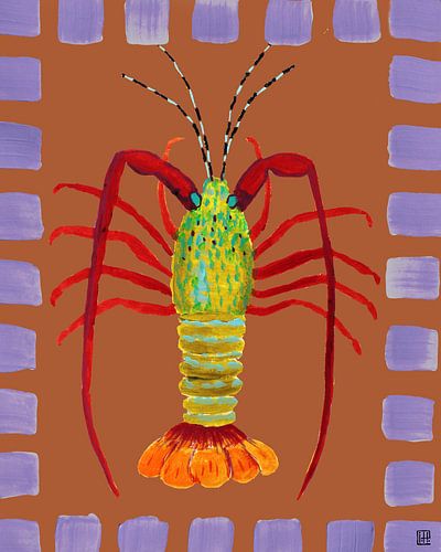Homard vert sur l'Atelier Paint-Ing