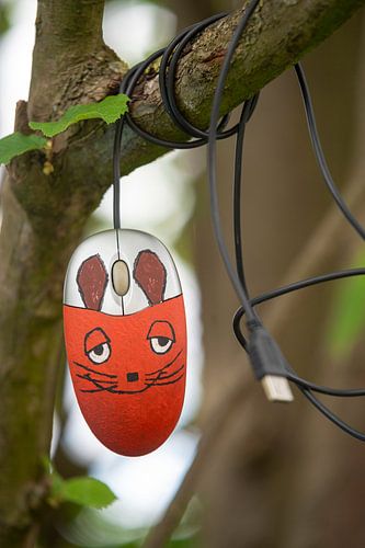 Maus am Baum von Stephan Zaun