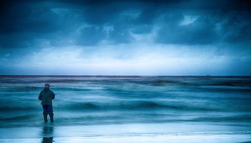 Nordsee Angler in Dänemark