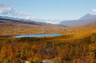 Herbstlandschaft Norwegen von Kimberley Jekel Miniaturansicht