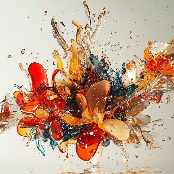 Flower explosion by CanvasbyCaro