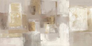 Abstrait avec accents dorés