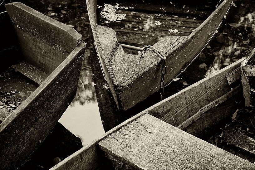 Drei Boote von Halma Fotografie
