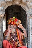 Sadhu (heiliger Mann) in Kathmandu - Nepal