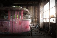 Verlassenes Bahndepot