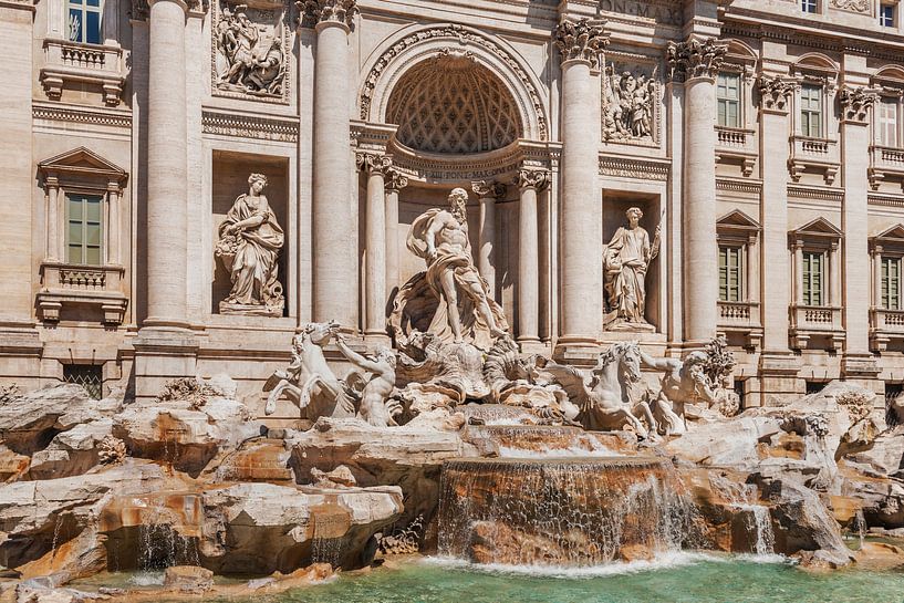 Trevi-Brunnen, Rom, Italien von Gunter Kirsch