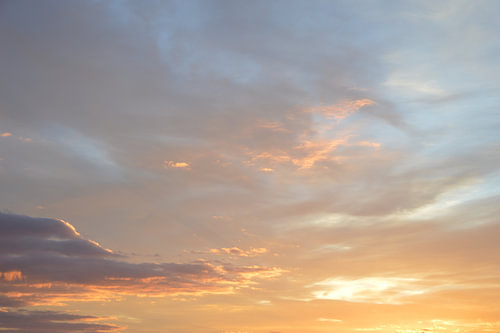 Lever du soleil au petit matin