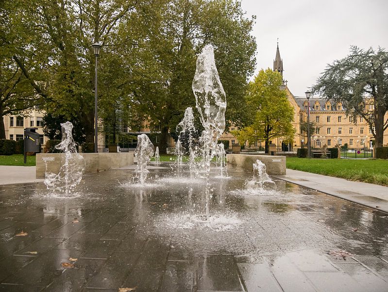 Fountains in Luxembourg by Moniek van Rijbroek