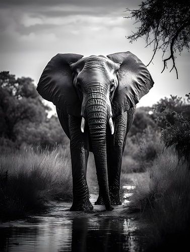 Elephant in nature V4