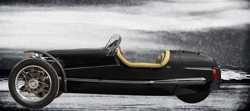 Threewheeler in black von aRi F. Huber