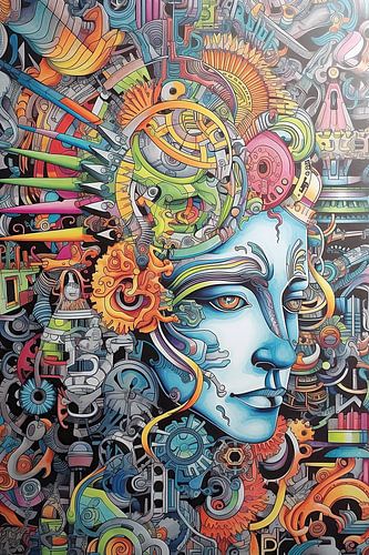 Malerei Die Resonanz der Ideen