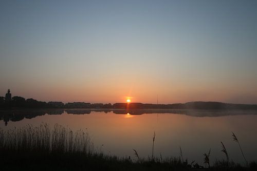 Adembenemende zonsondergang