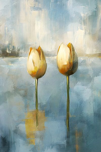 Tulipes Impressionnisme par Jacky