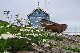 Hindeloopen lifeguard cottage KNRM by Carla Beekhuizen