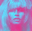 Brigitte Bardot - Liefde - 24 Kleuren - Neon Blauw - Spel van Felix von Altersheim thumbnail