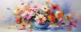 Painting Flowers by Eye catching paintings