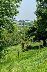 Blick auf die Hügellandschaft von Süd-Limburg