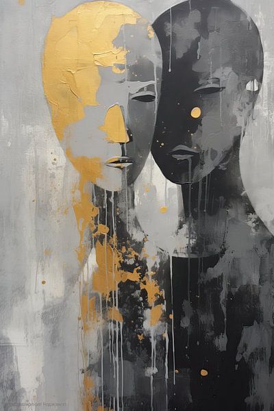 Painting Harmonious Refuge | Love me by Eye catching paintings