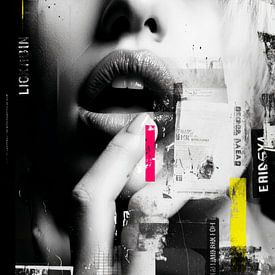 Graphic pop art collage by Studio Allee