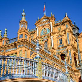 Der berühmte Plaza de España in Sevilla von Jan Fritz