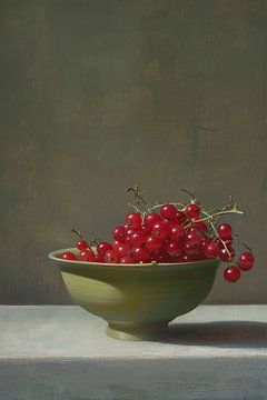 Rode Bessen | Sunlit Red Delights van Kunst Kriebels
