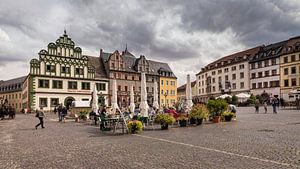 Rathausplatz in Weimar
