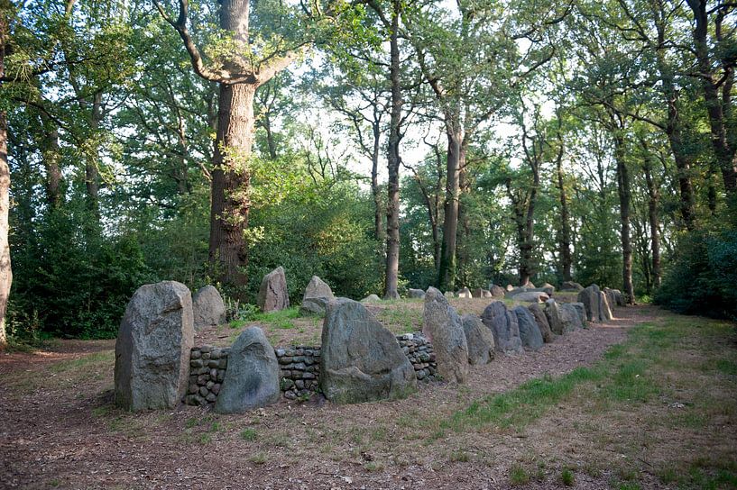 Hunebed D43 long grave by Richard Wareham