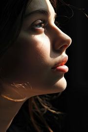 Portrait de femme sur Poster Art Shop