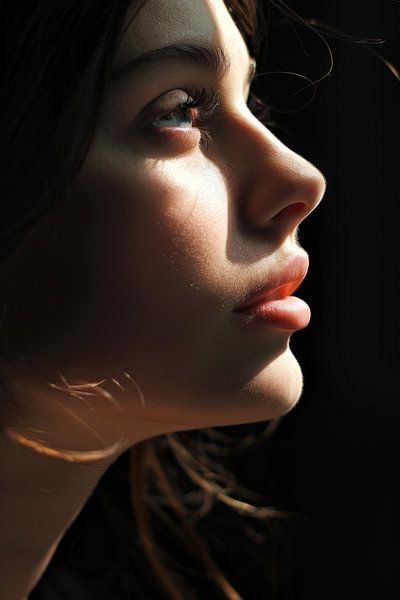 Frauenportrait von Poster Art Shop
