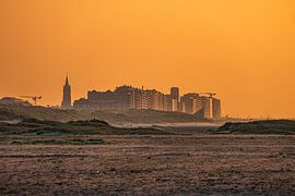 Skyline blankenberge van Lisa Dumon