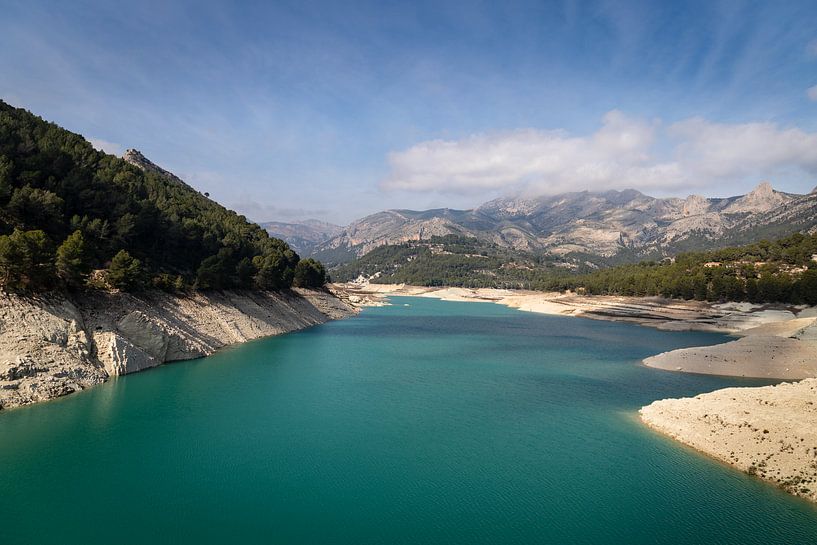 Guadalest reservoir by Captured Created by Cathleen