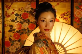 schilderachtig Japan Geisha