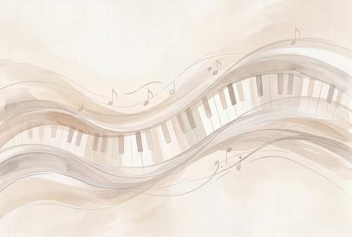 The beauty of music in pictures