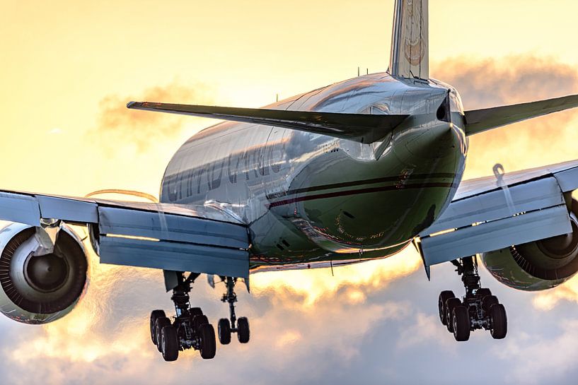 Etihad Cargo Boeing 777 cargo plane. by Jaap van den Berg