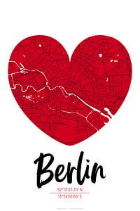 Berlin - Plan de la ville Conception du plan de la ville (cœur) sur ViaMapia