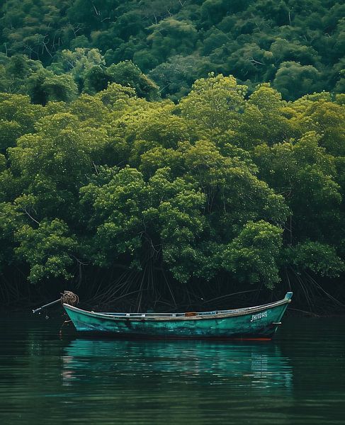 Boot romantiek van fernlichtsicht