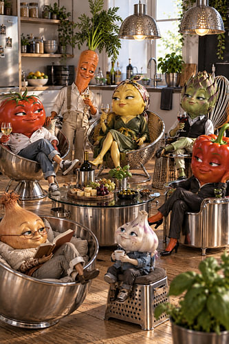 La joyeuse fête culinaire des légumes