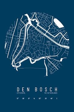City map Den Bosch by Walljar