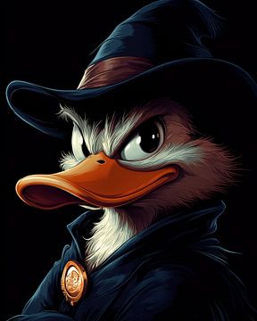  Dark Fury: Die intensive schwarze Ente