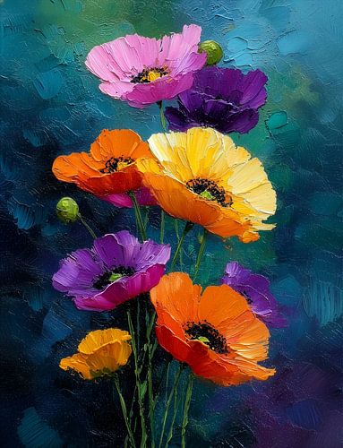 Frisch gepflückte Wildblumen