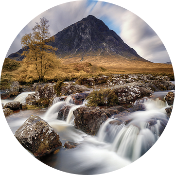 Stormachtige herfst bij Buachaille Etive Mòr van Rolf Schnepp