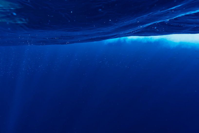 Sonnenkranz mit Wildwasser nach Schnellboot von Eric van Riet Paap