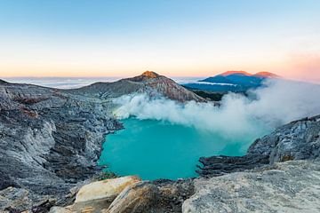 Kawa Ijen Vulkaan op Java von Lex van Doorn