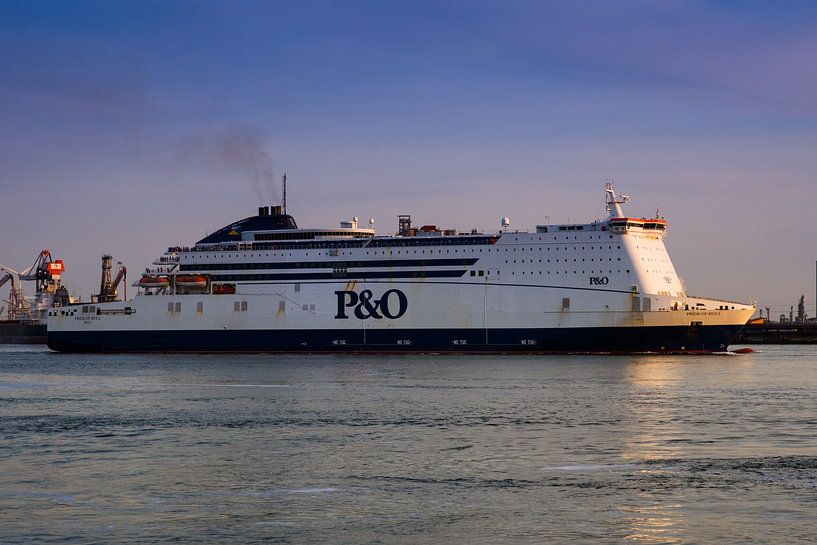 Pride of Hull at sunset by Jan van Broekhoven