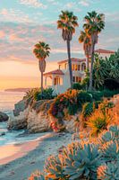 Coucher de soleil à Laguna