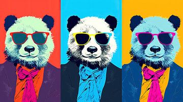 Warhol: Panda's Paradise von ByNoukk