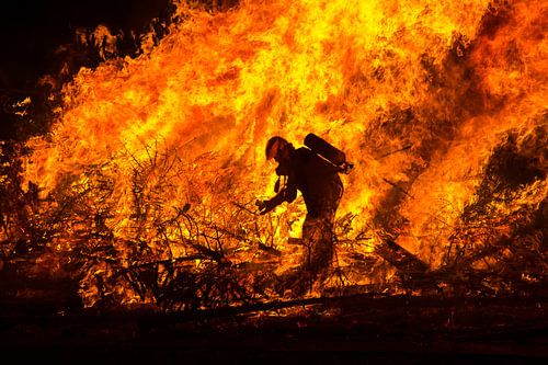 Kerstboomverbranding
